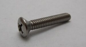Oval Phillips Machine Screws